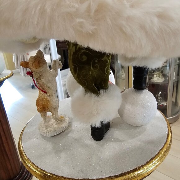 Mark Roberts Santa Building a Snowman, 22" - Picture 11 of 12